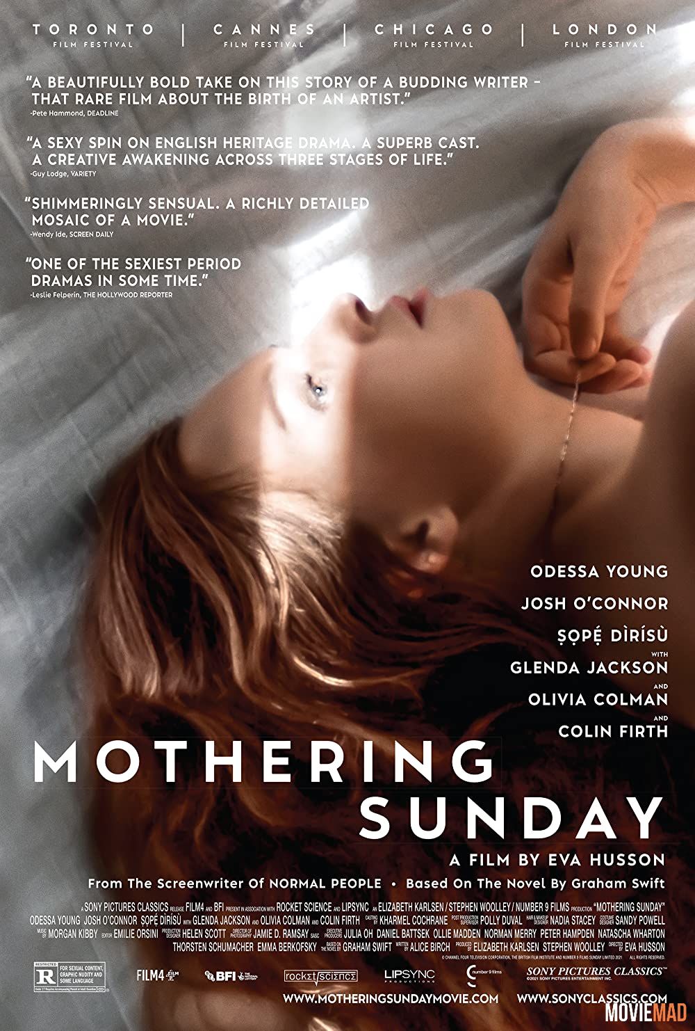 18+ Mothering Sunday 2021 English HDRip Full Movie 720p 480p