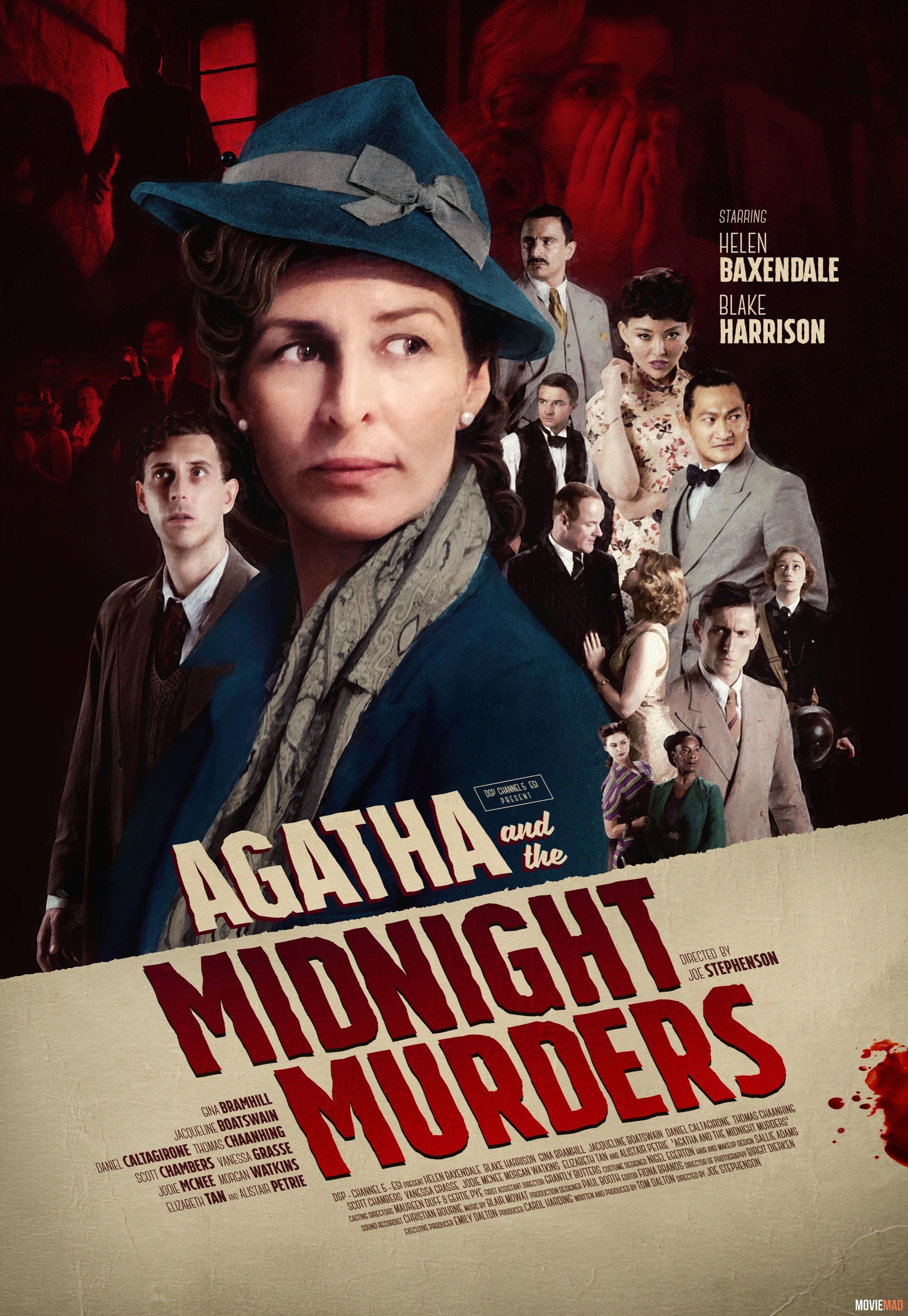 Agatha and the Midnight Murders 2020 English WEB DL Full Movie 720p 480p