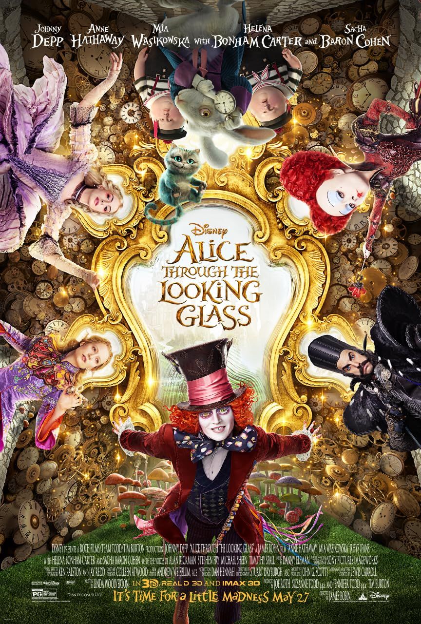 Alice Through the Looking Glass (2016) Hindi Dubbed ORG HDRip Full Movie 720p 480p