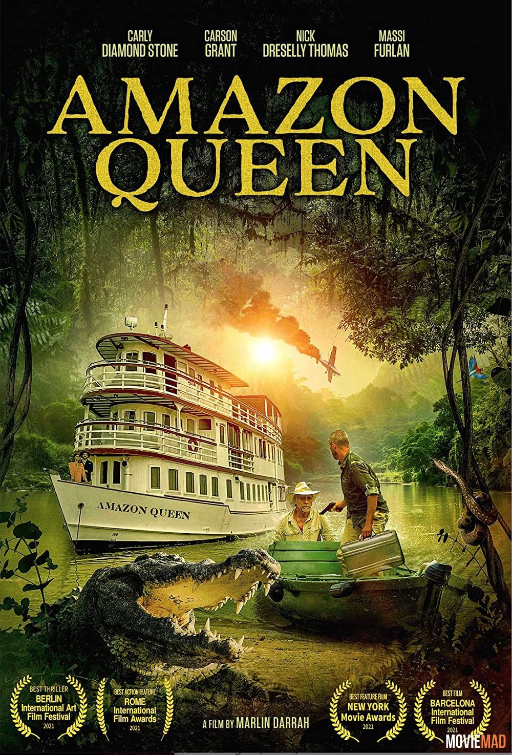 Amazon Queen 2021 English AMZN HDRip Full Movie 720p 480p