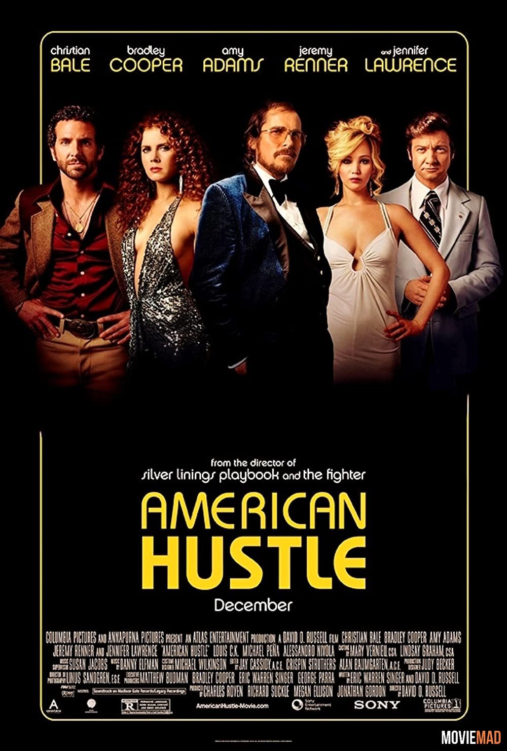 American Hustle 2013 Hindi Dubbed BluRay Full Movie 720p 480p