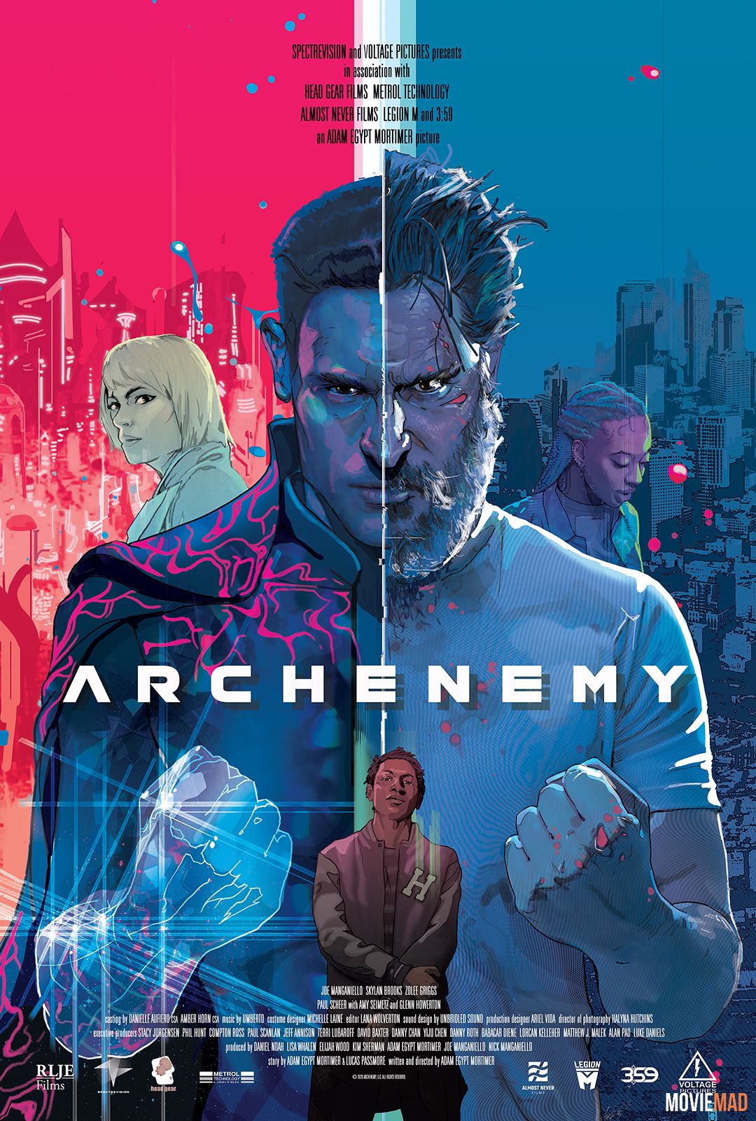Archenemy 2020 English HDRip Full Movie 720p 480p