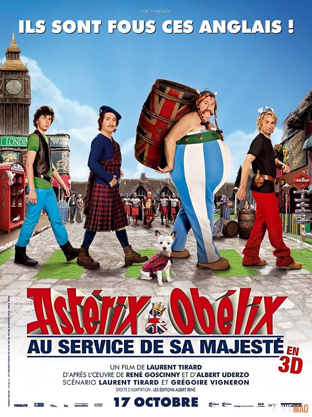 Asterix and Obelix God Save Britannia (2012) Hindi Dubbed ORG BluRay Full Movie 720p 480p