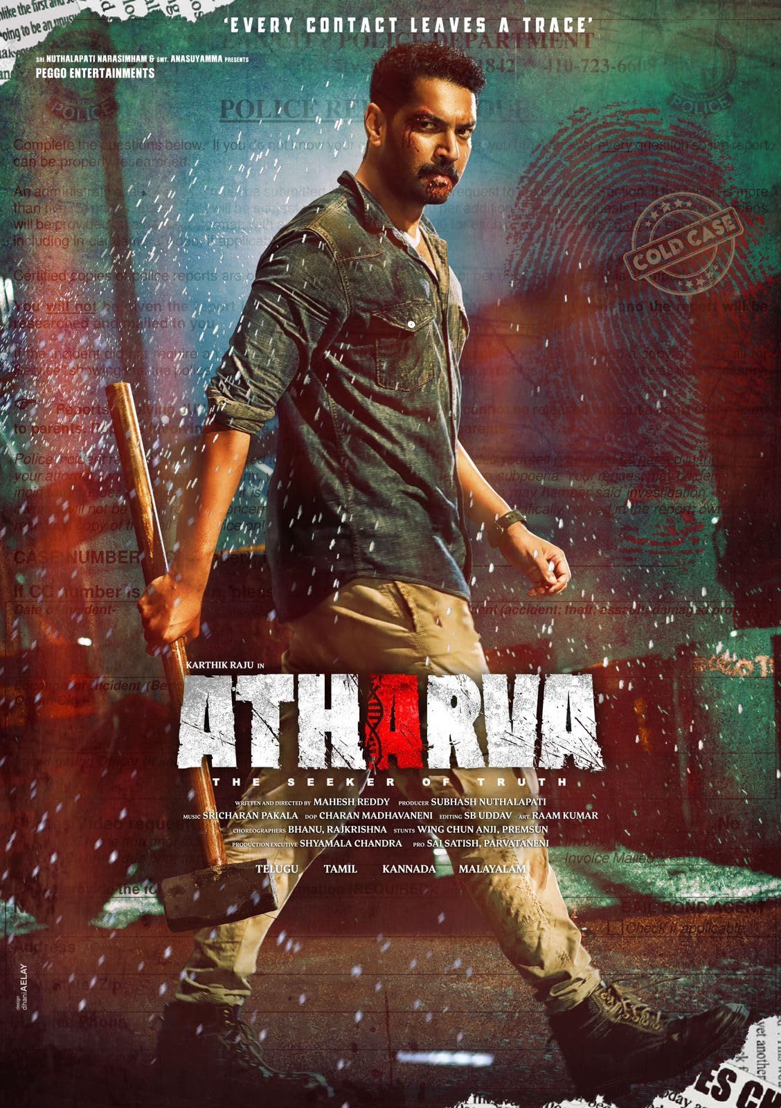 Atharva (2023) Hindi Dubbed ORG HDRip AMZN Full Movie 720p 480p