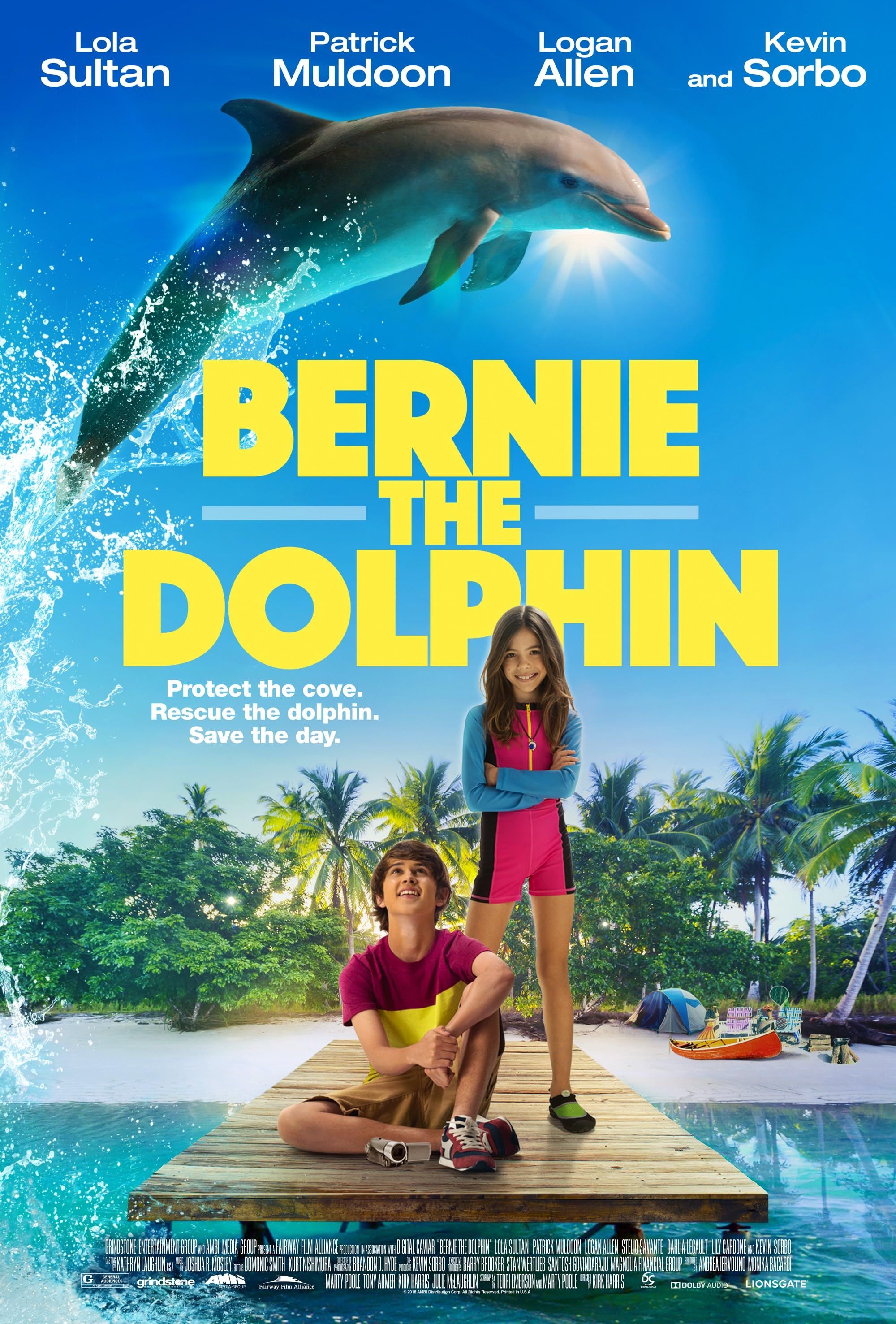 Bernie The Dolphin (2018) Hindi Dubbed ORG BluRay Full Movie 720p 480p