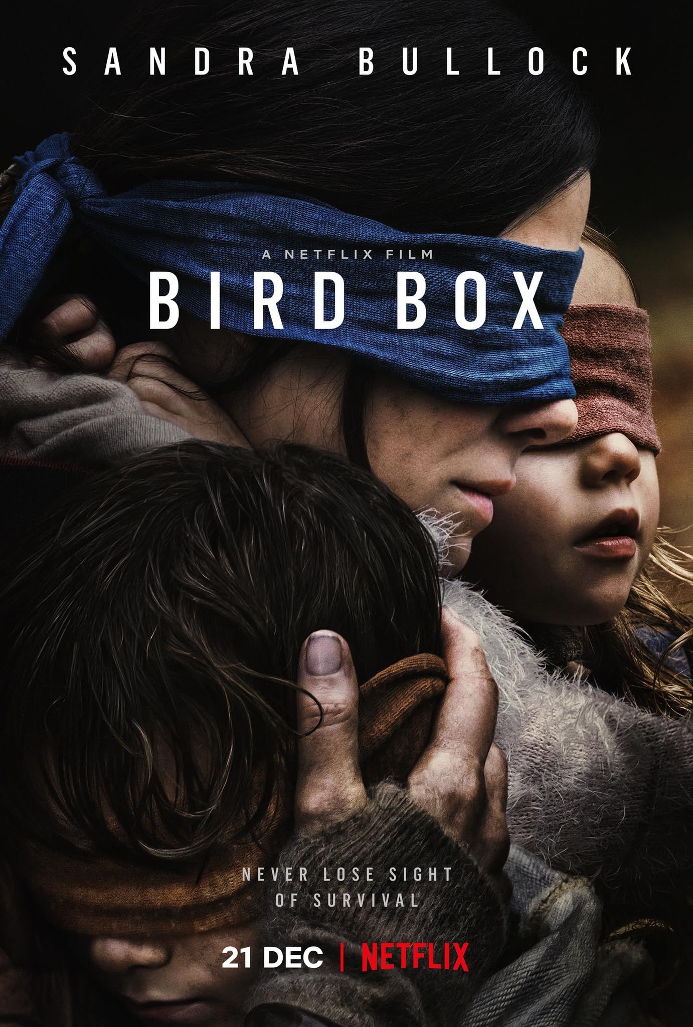 Bird Box (2018) English ORG HDRip Full Movie 720p 480p