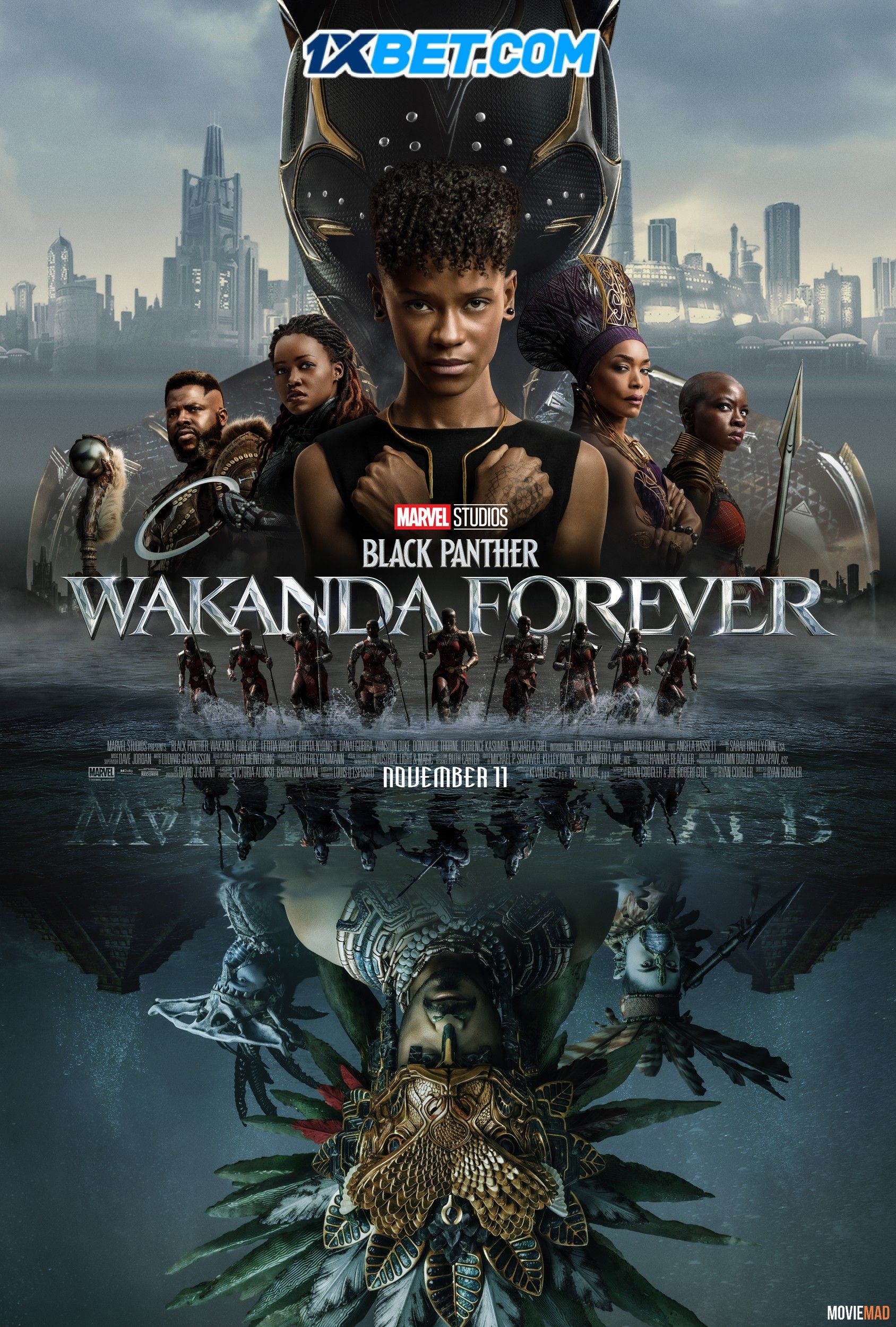 Black Panther Wakanda Forever (2022) English CAMRip Full Movie 720p 480p