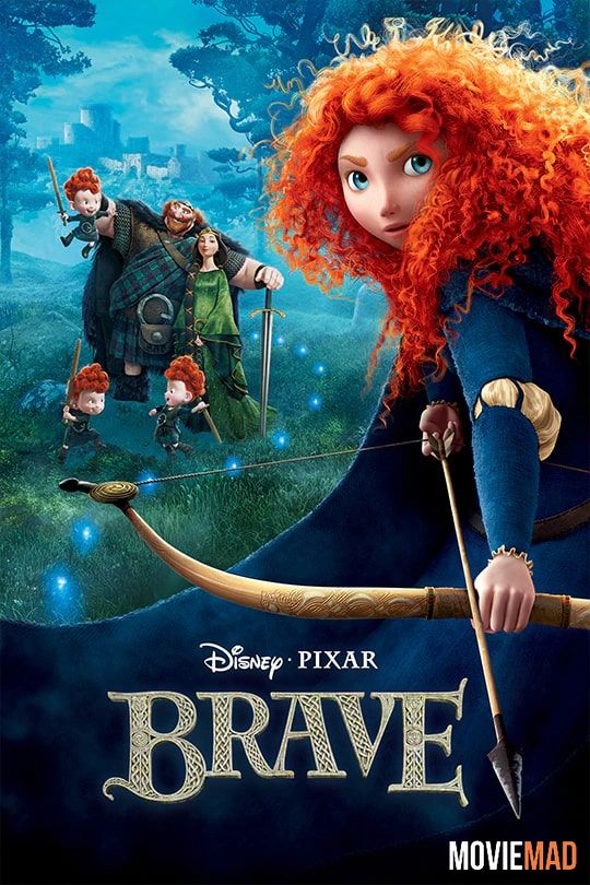Brave (2012) Hindi Dubbed ORG BluRay Full Movie 720p 480p
