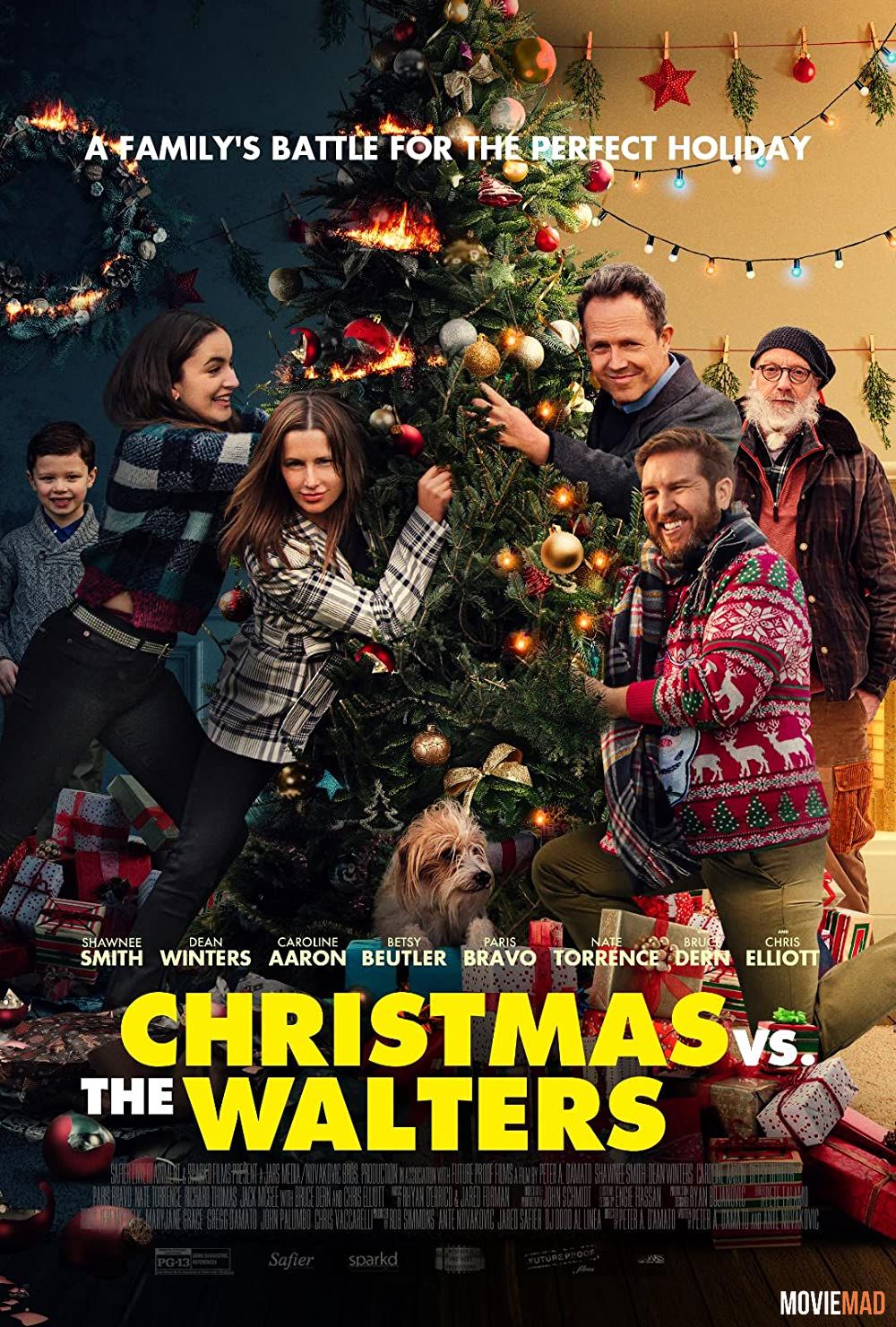 Christmas vs. The Walters 2021 English HDRip Full Movie 1080p 720p 480p