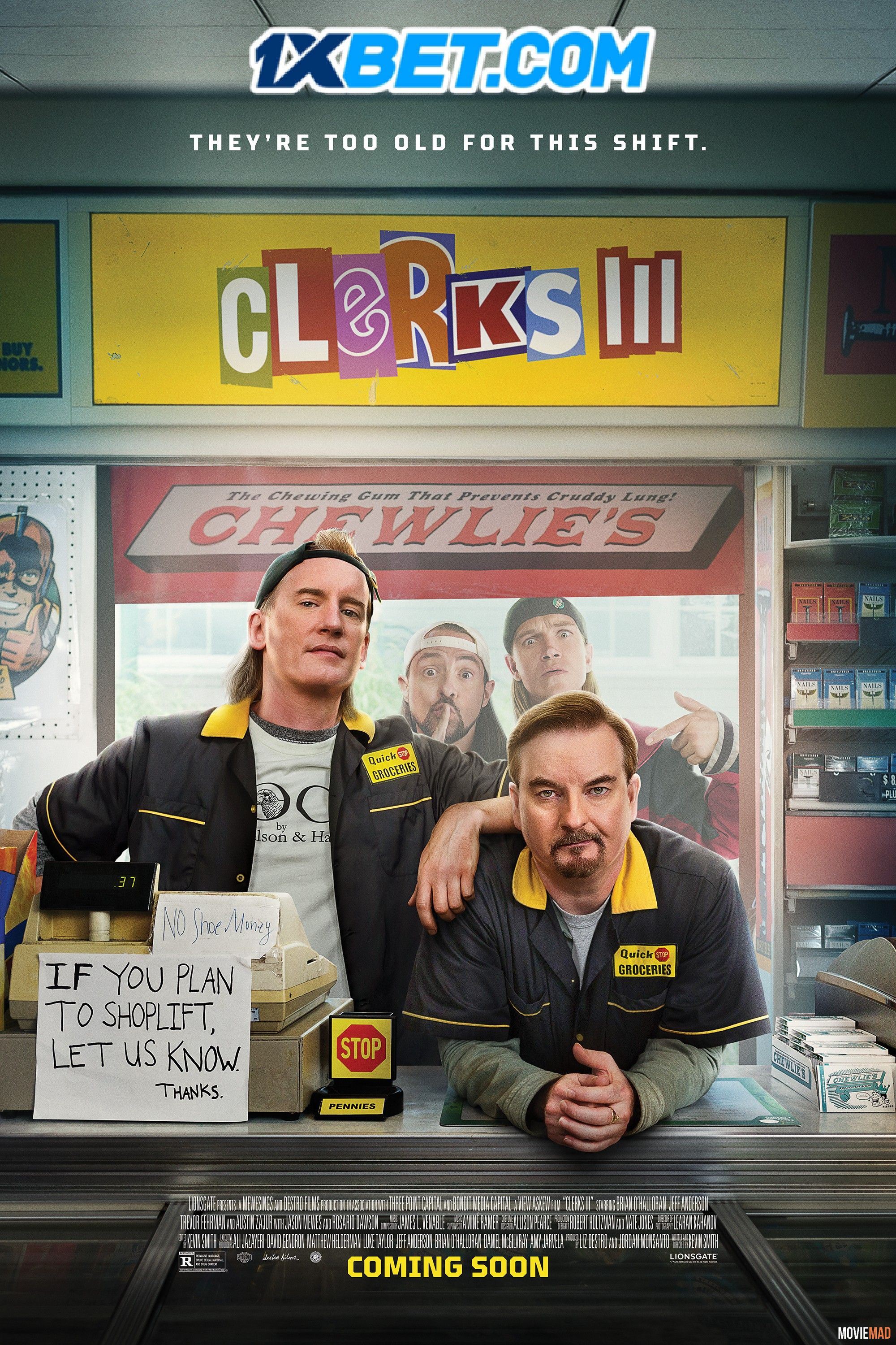 Clerks III (2022) English CAMRip Full Movie 720p 480p