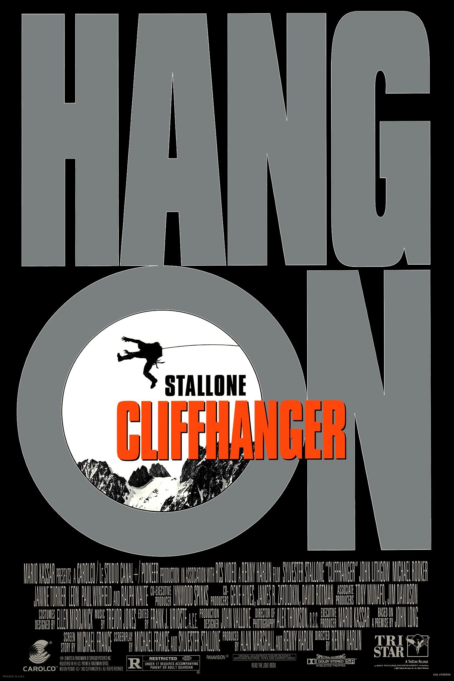 Cliffhanger (1993) Hindi Dubbed ORG BluRay Full Movie 720p 480p