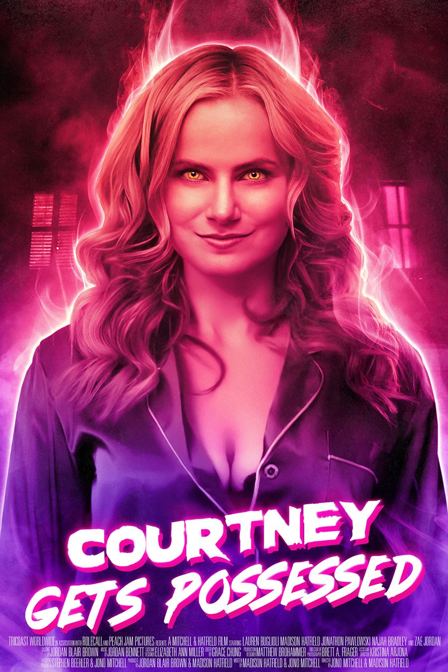 Courtney Gets Possessed (2022) Hindi HQ Dubbed WEBRip Full Movie 720p 480p