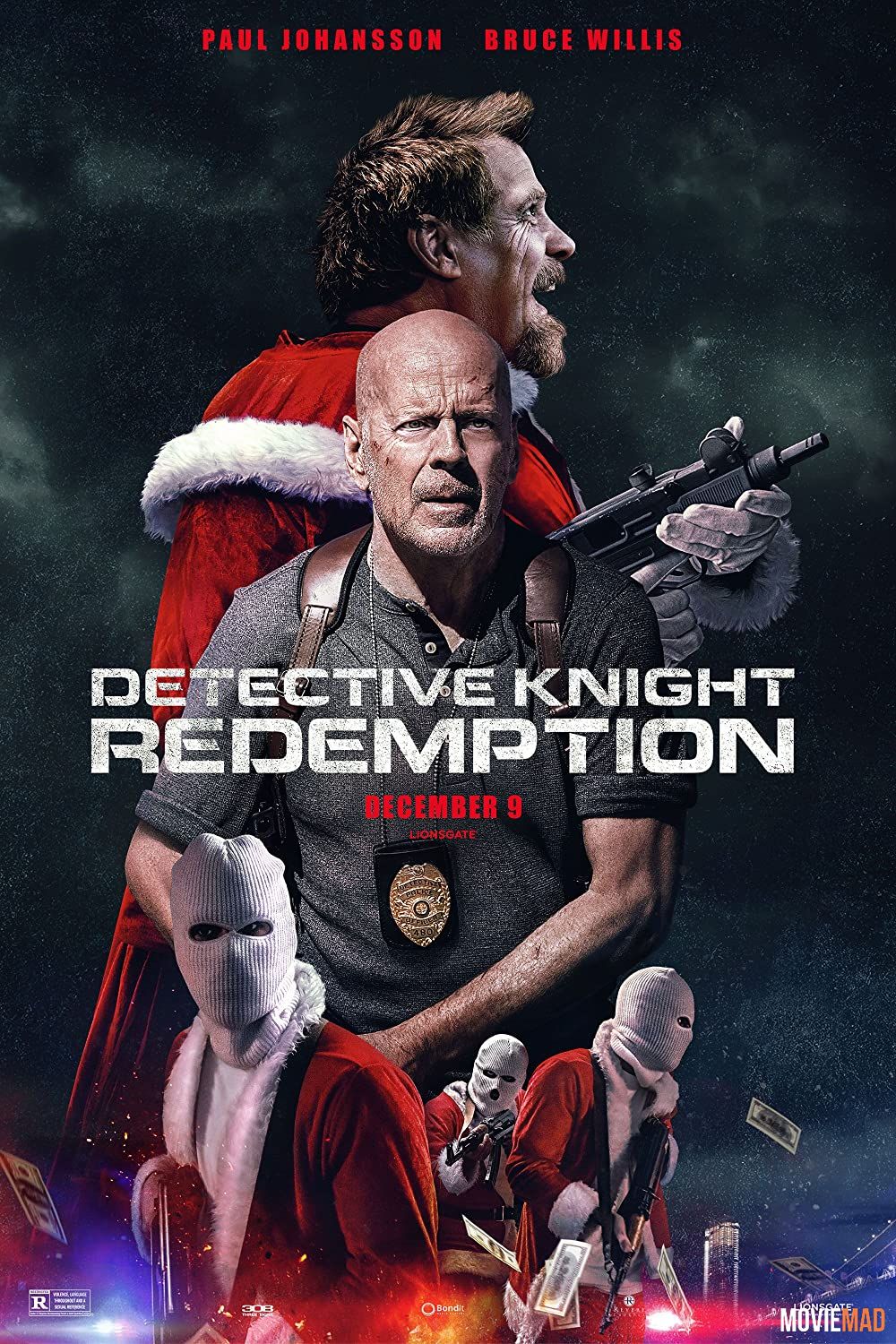 Detective Knight Redemption (2022) English HDRip Full Movie 720p 480p
