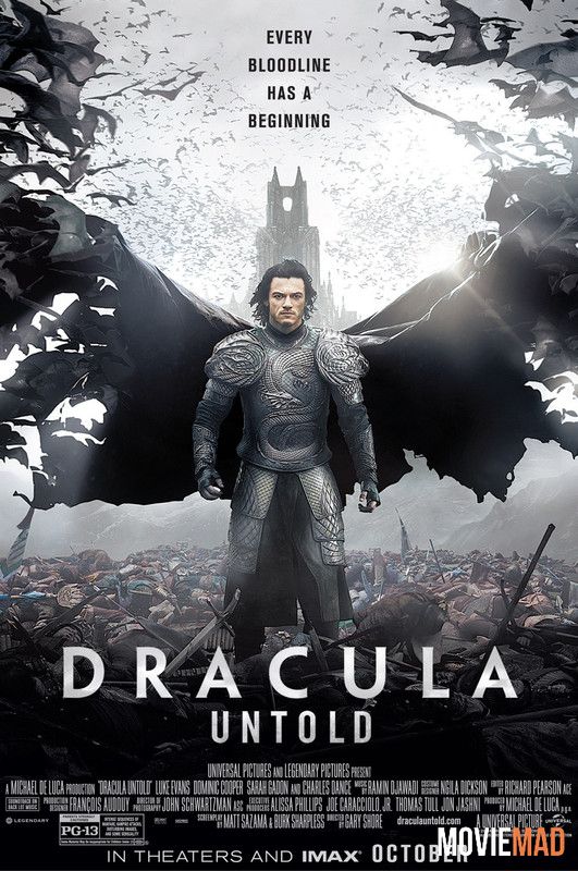 Dracula Untold (2014) Hindi Dubbed ORG BluRay Full Movie 720p 480p