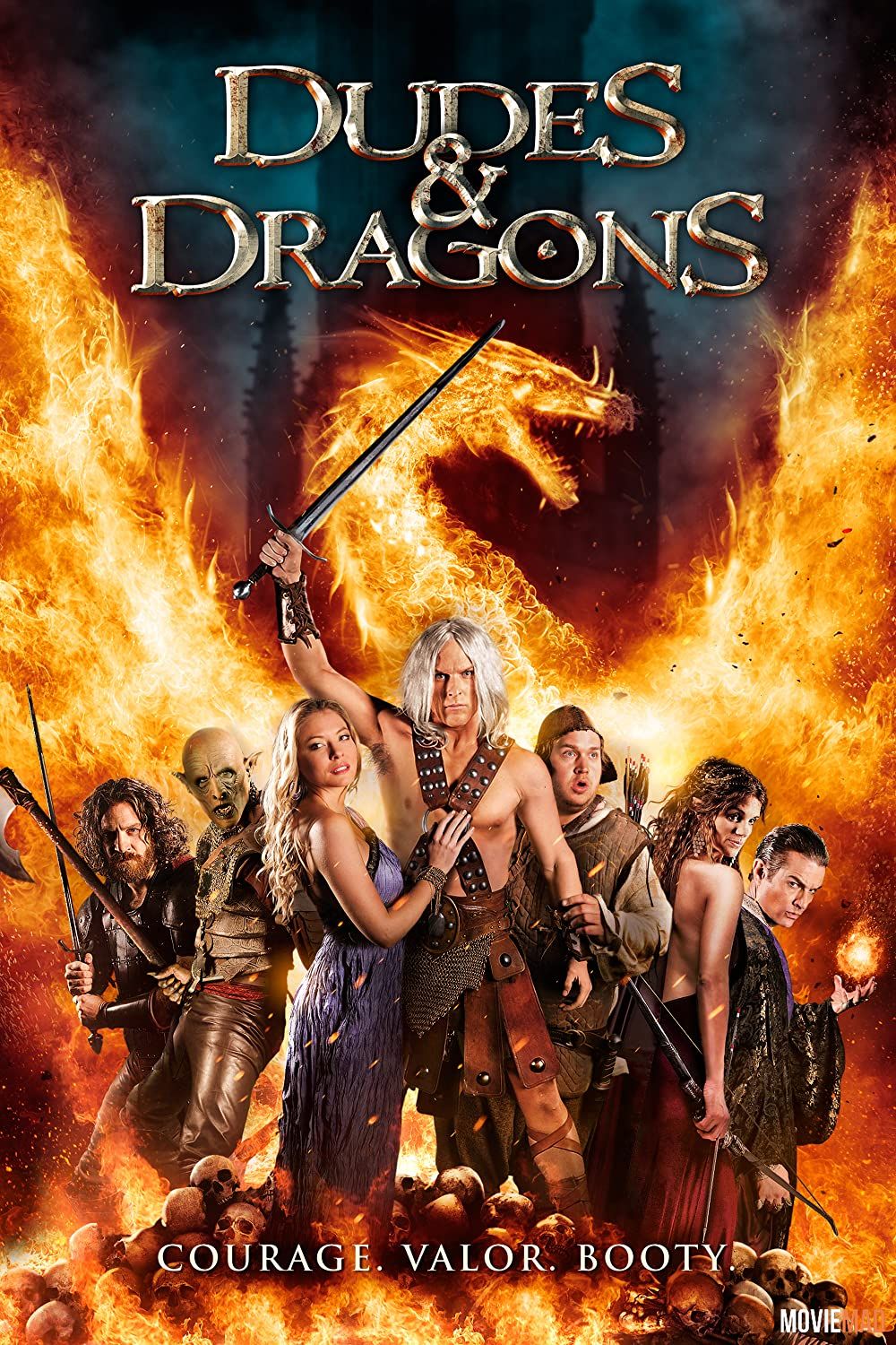 Dudes & Dragons (2015) Hindi Dubbed ORG HDRip Full Movie 720p 480p