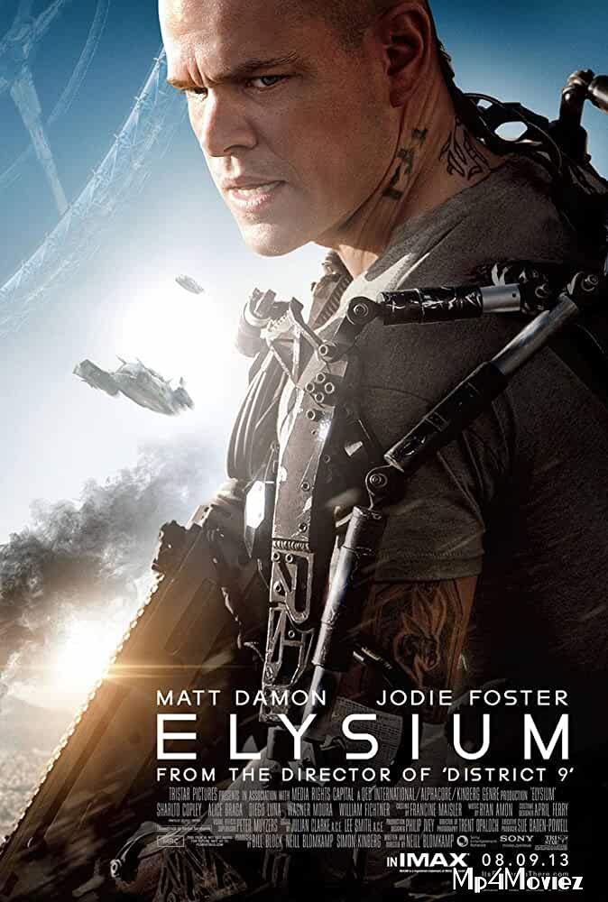 Elysium (2013) Hindi Dubbed BluRay 720p 480p
