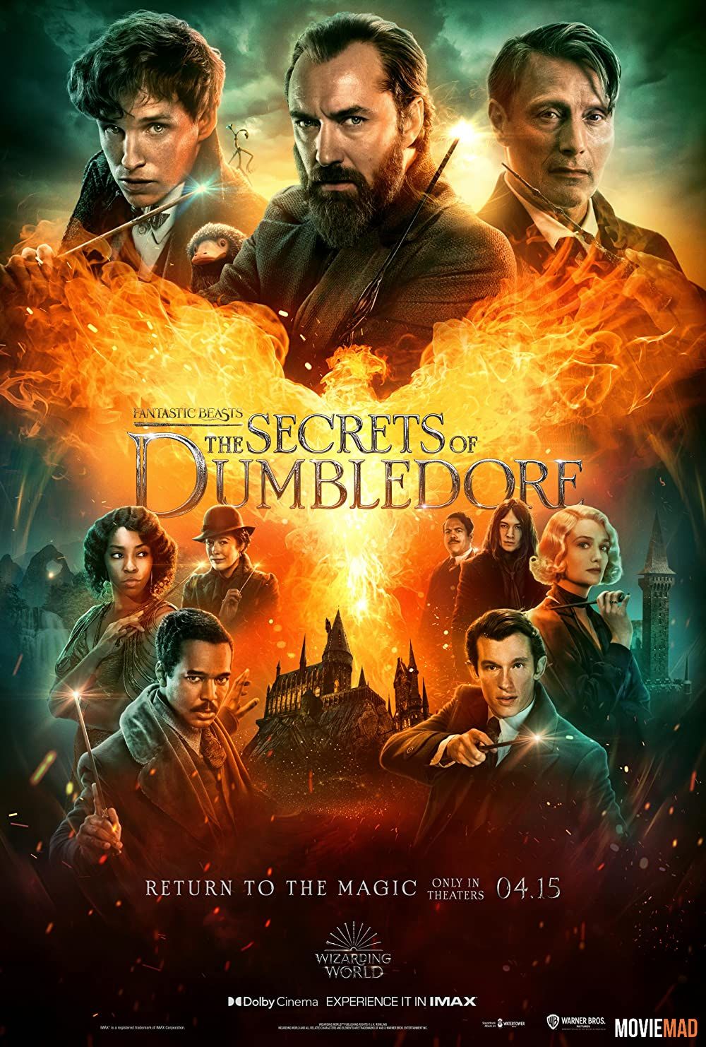 Fantastic Beasts The Secrets of Dumbledore (2022) Hindi Dubbed ORG HDRip HMAX Full Movie 1080p 720p 480p