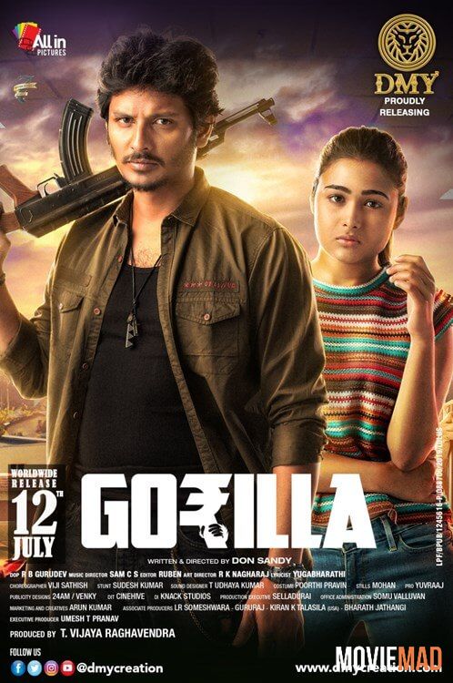 Gorilla 2019 Hindi Dubbed HDRip Full Movie 720p 480p