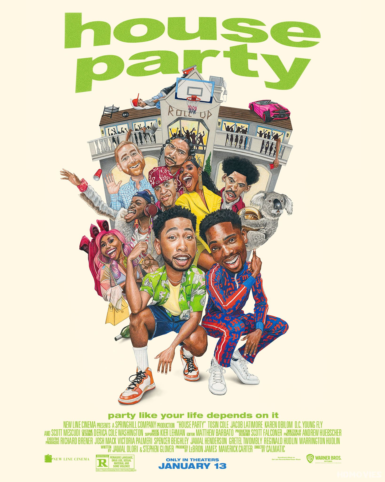 House Party (2023) Hindi Dubbed