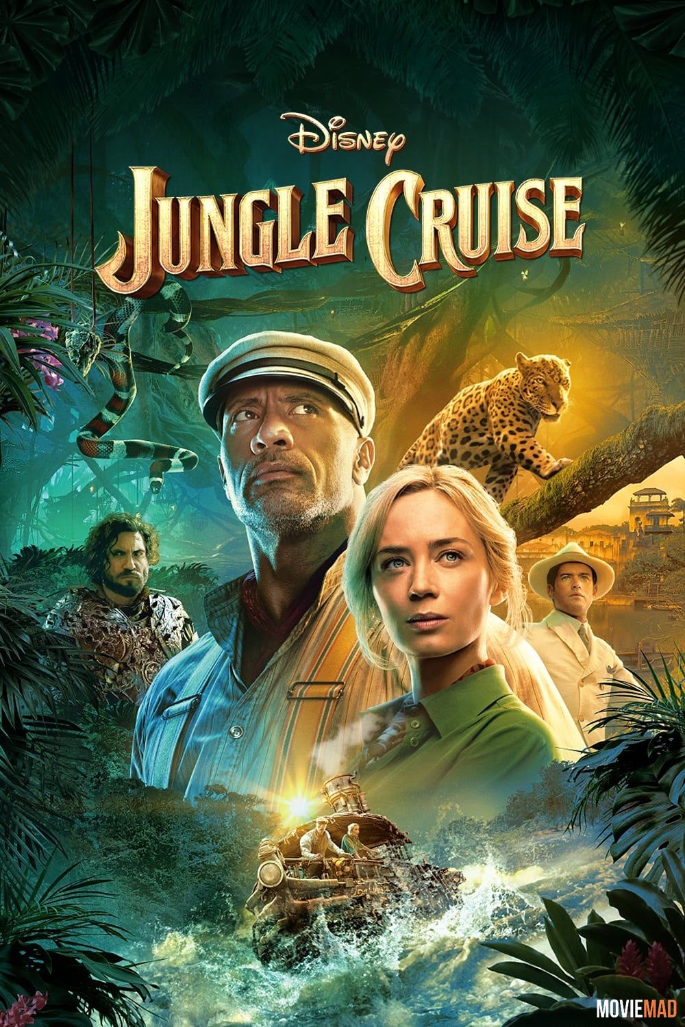 Jungle Cruise 2021 BluRay Dual Audio Hindi ORG 5.1 DD 720p 480p