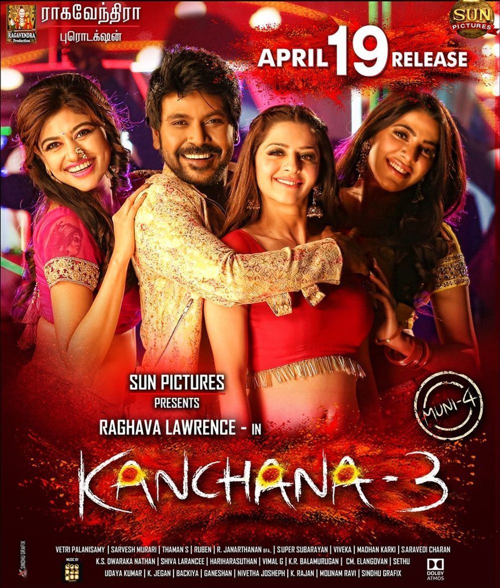 K3 Kaali Ka Karishma (Kanchana 3 2019) UNCUT Hindi Dubbed ORG HDRip Full Movie 720p 480p