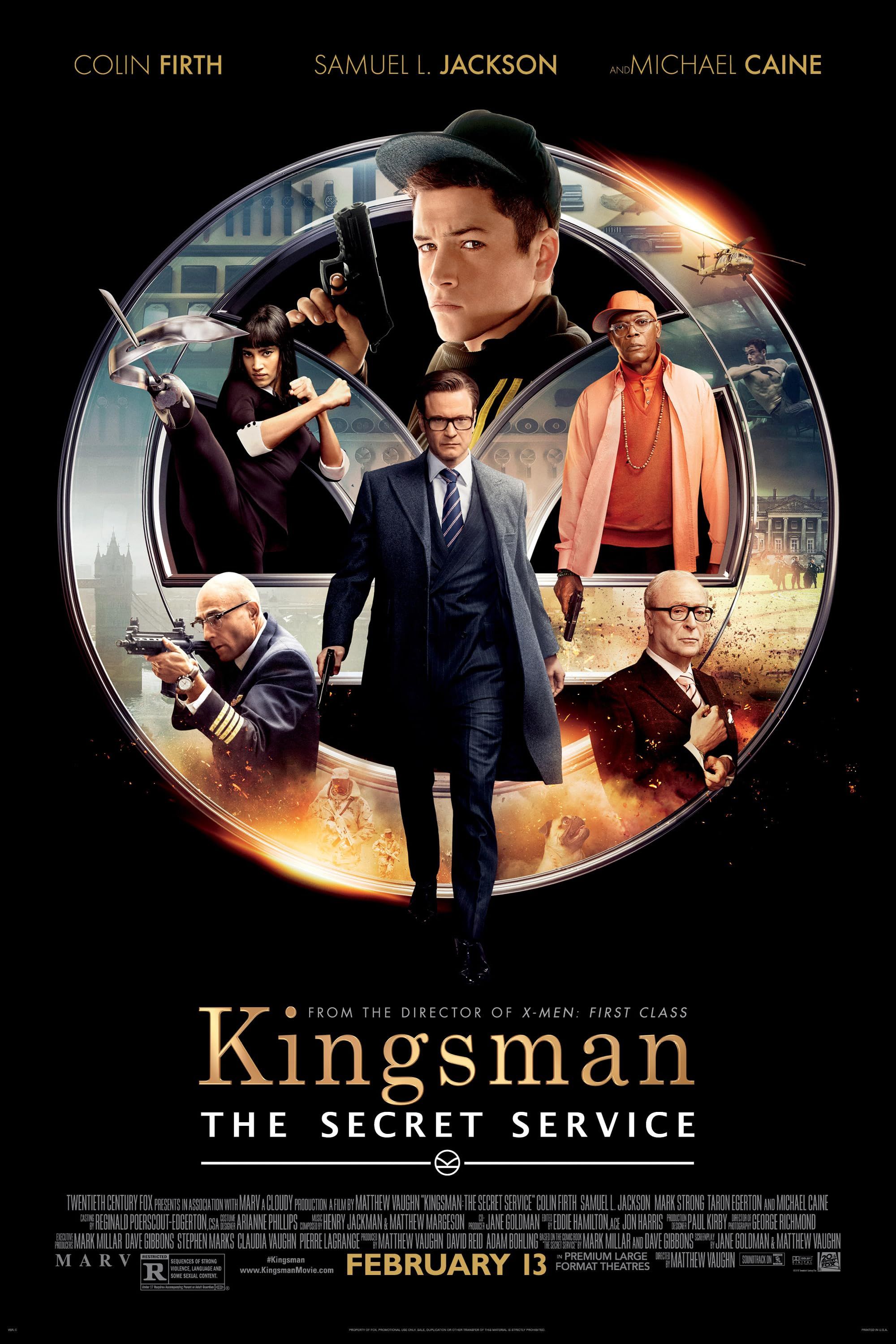 Kingsman The Secret Service (2014) Hindi Dubbed ORG HDRip Full Movie 720p 480p