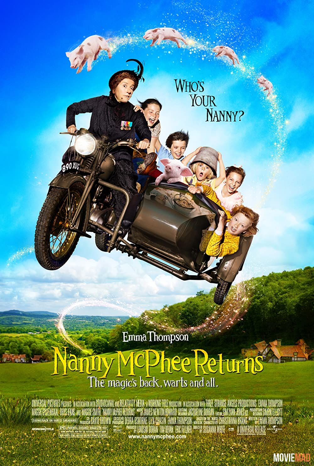 Nanny McPhee and the Big Bang 2010 Hindi Dubbed ORG BluRay Full Movie 1080p 720p 480p