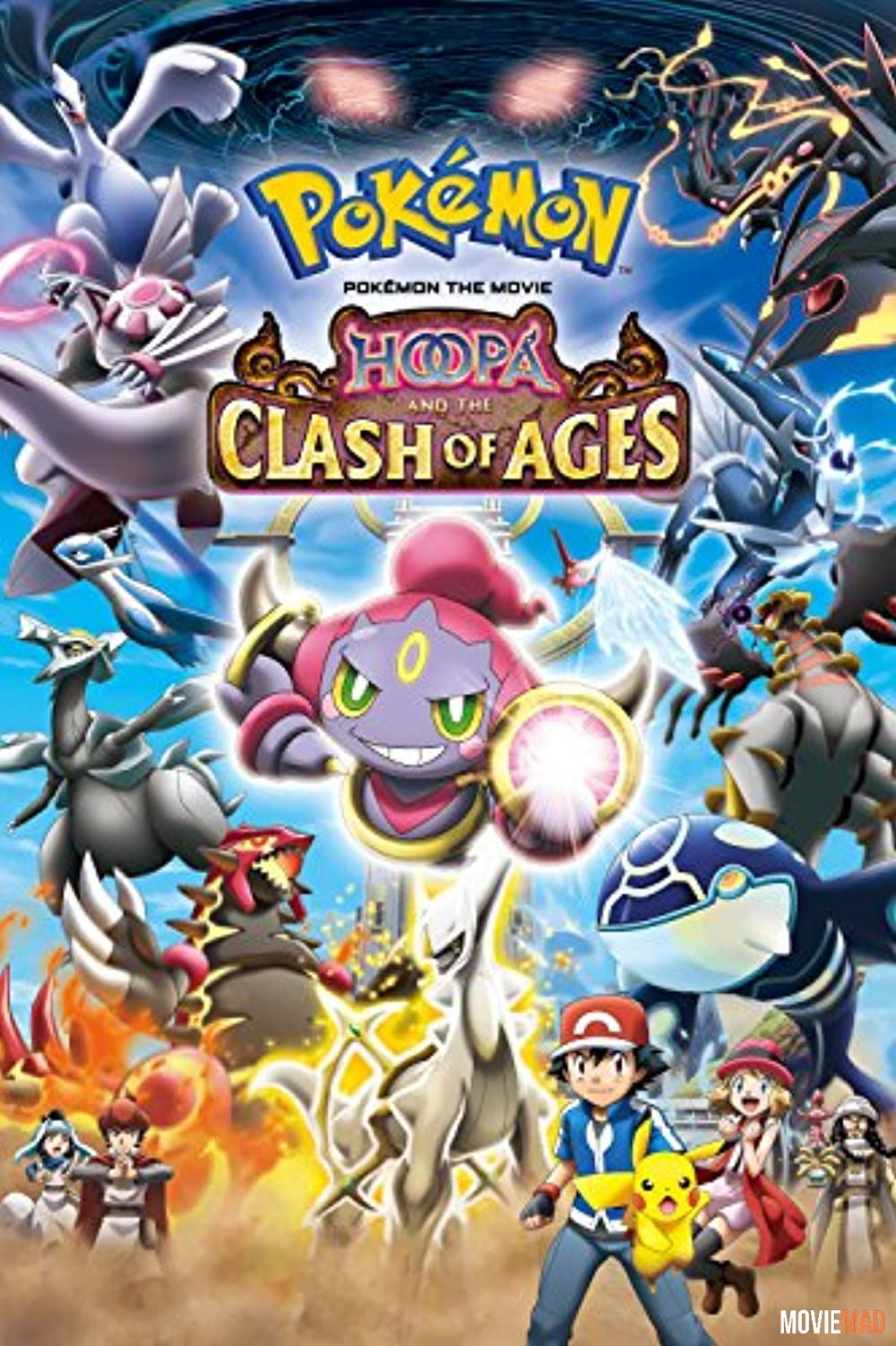 Pokemon the Movie Hoopa and the Clash of Ages (2015) Hindi Dubbed HDRip Full Movie 720p 480p