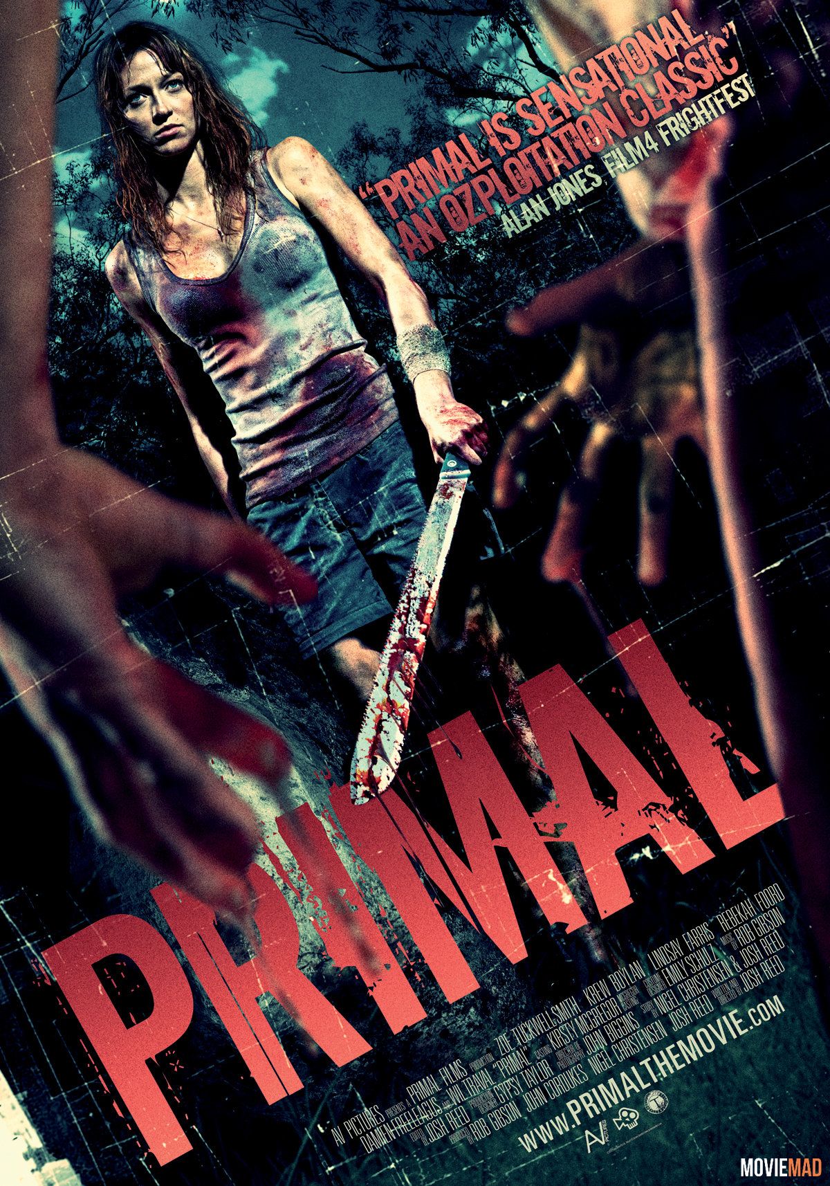 Primal (2010) UNRATED Hindi Dubbed ORG BluRay Full Movie 720p 480p
