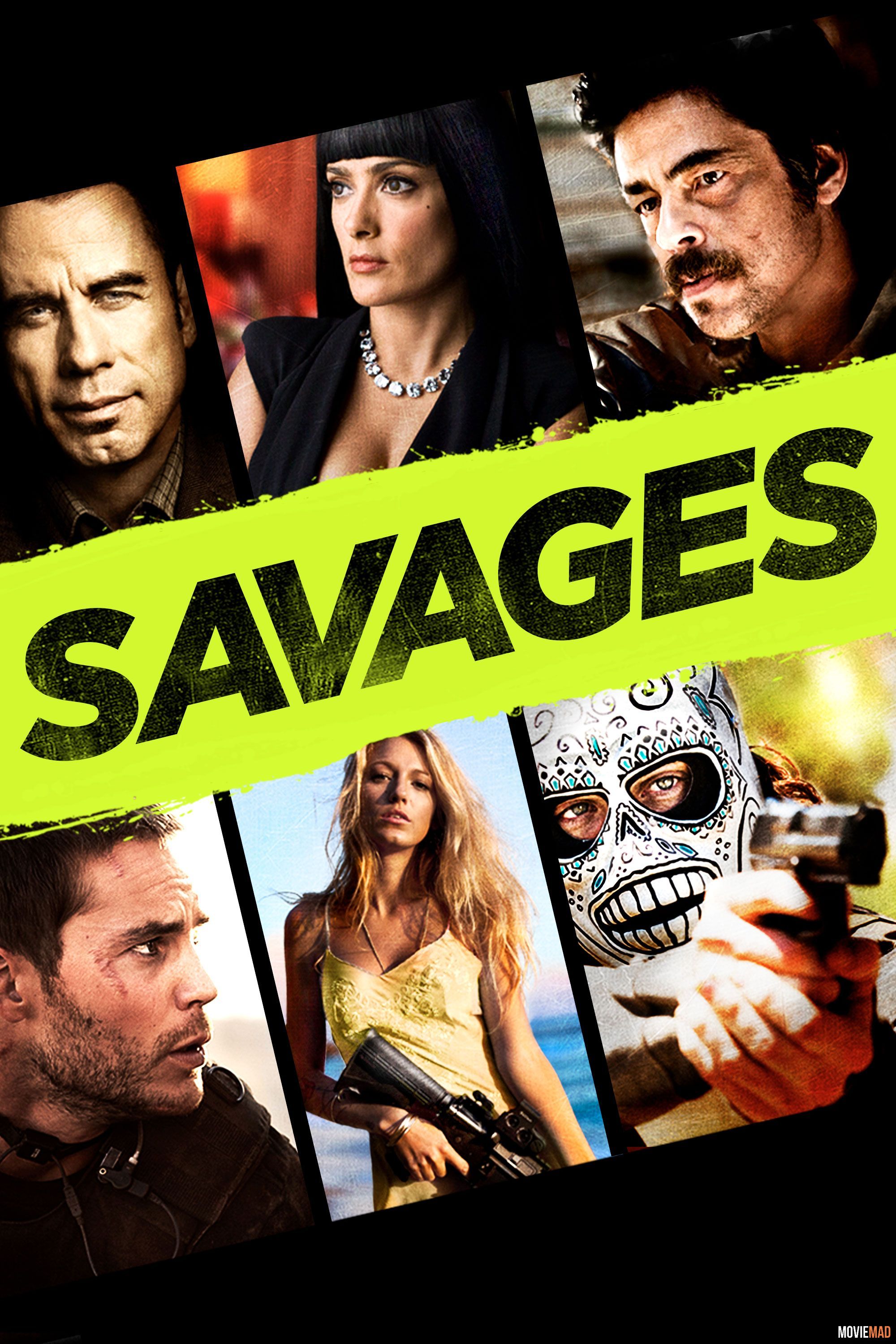 Savages (2012) Hindi Dubbed ORG BluRay Full Movie 720p 480p