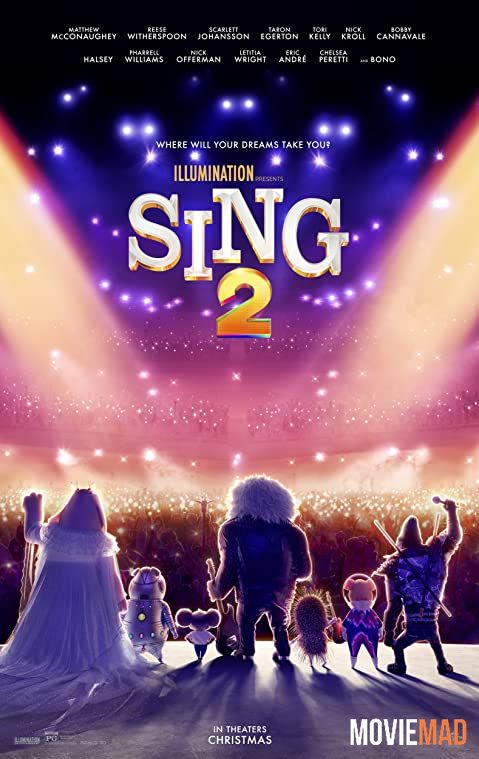 Sing 2 (2021) English 720p 480p HDRip