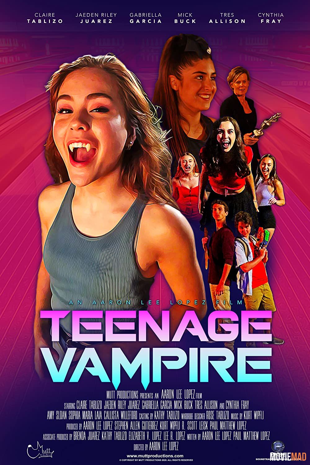 Teenage Vampire 2021 English HDRip Full Movie 720p 480p
