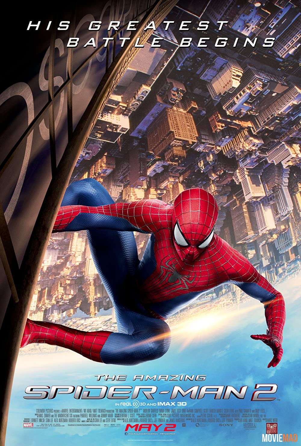 The Amazing Spider Man 2 (2014) Hindi Dubbed BluRay Full Movie 720p 480p