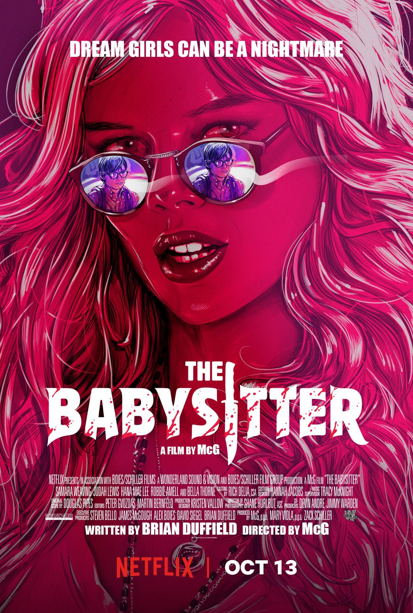 The Babysitter (2017) Hindi Dubbed ORG HDRip Full Movie 720p 480p