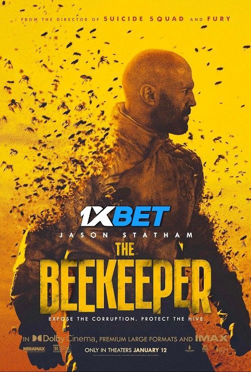 The Beekeeper (2024) Hindi HQ Dubbed HDRip Full Movie 720p 480p