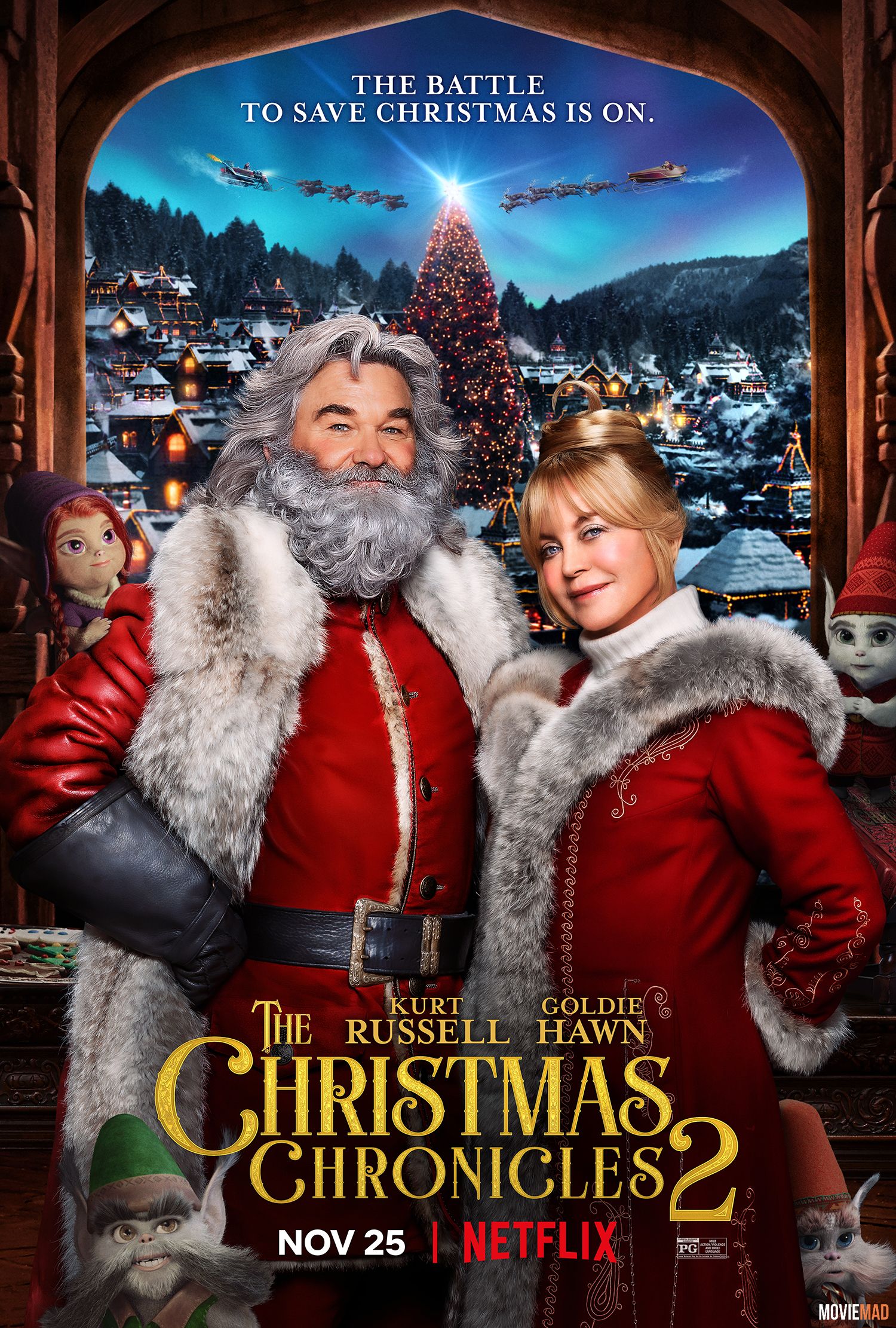 The Christmas Chronicles 2 2020 English HDCAM Full Movie 720p 480p