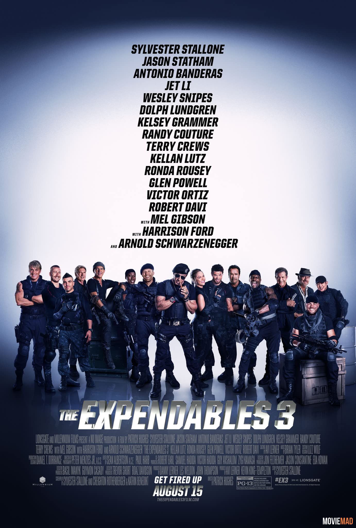 The Expendables 3 (2014) Hindi Dubbed ORG BluRay Full Movie 1080p 720p 480p