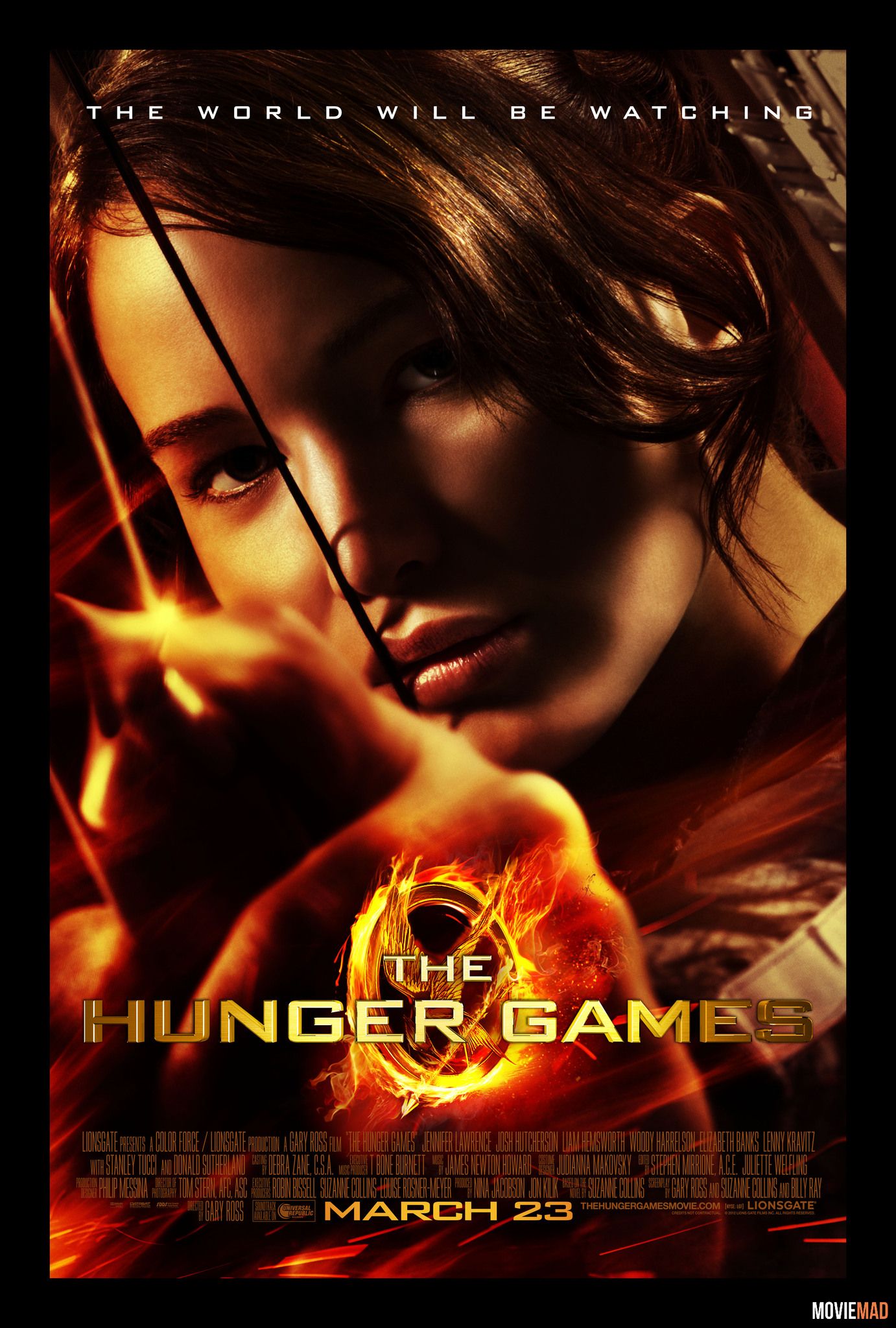 The Hunger Games (2012) Hindi Dubbed BluRay Full Movie 720p 480p