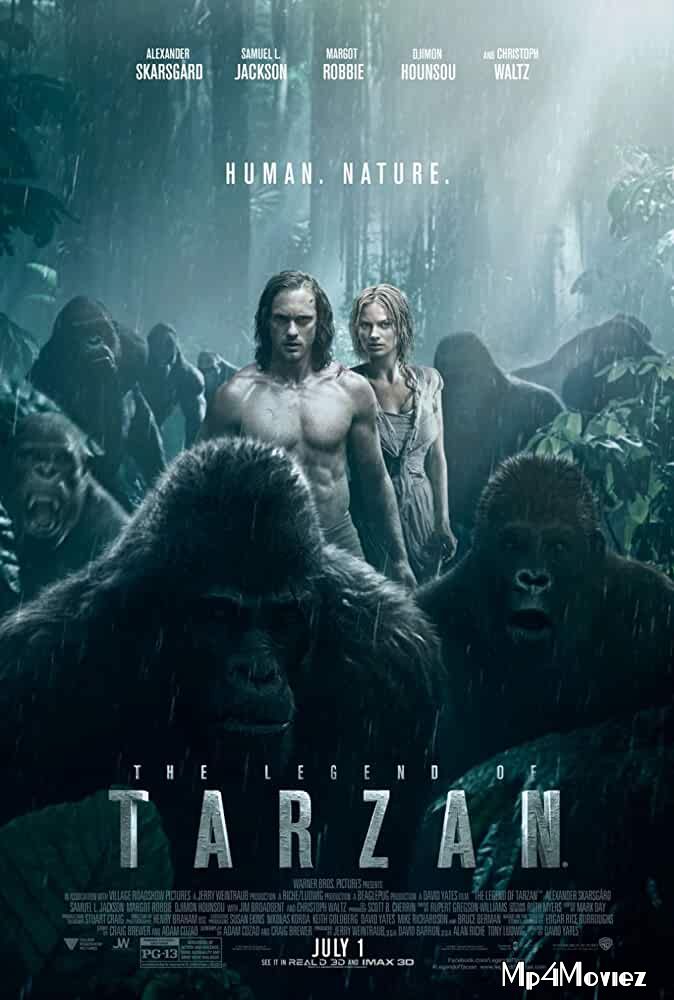 The Legend of Tarzan (2016) Hindi Dubbed BluRay 720p 480p