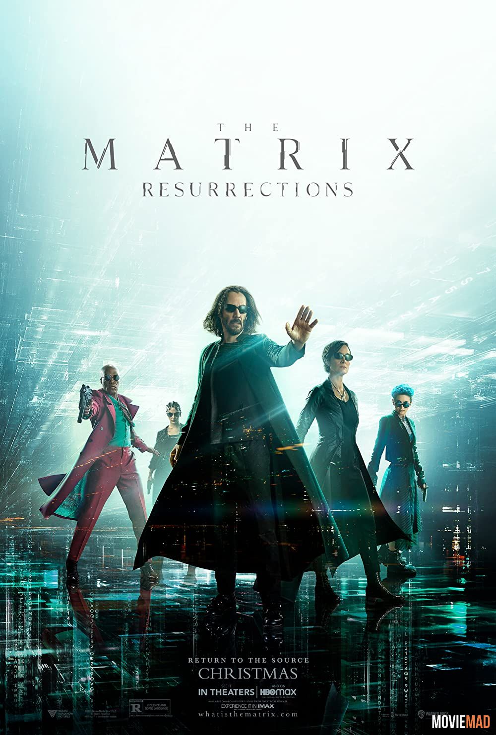 The Matrix Resurrections 2021 English HMAX HDRip Full Movie 720p 480p