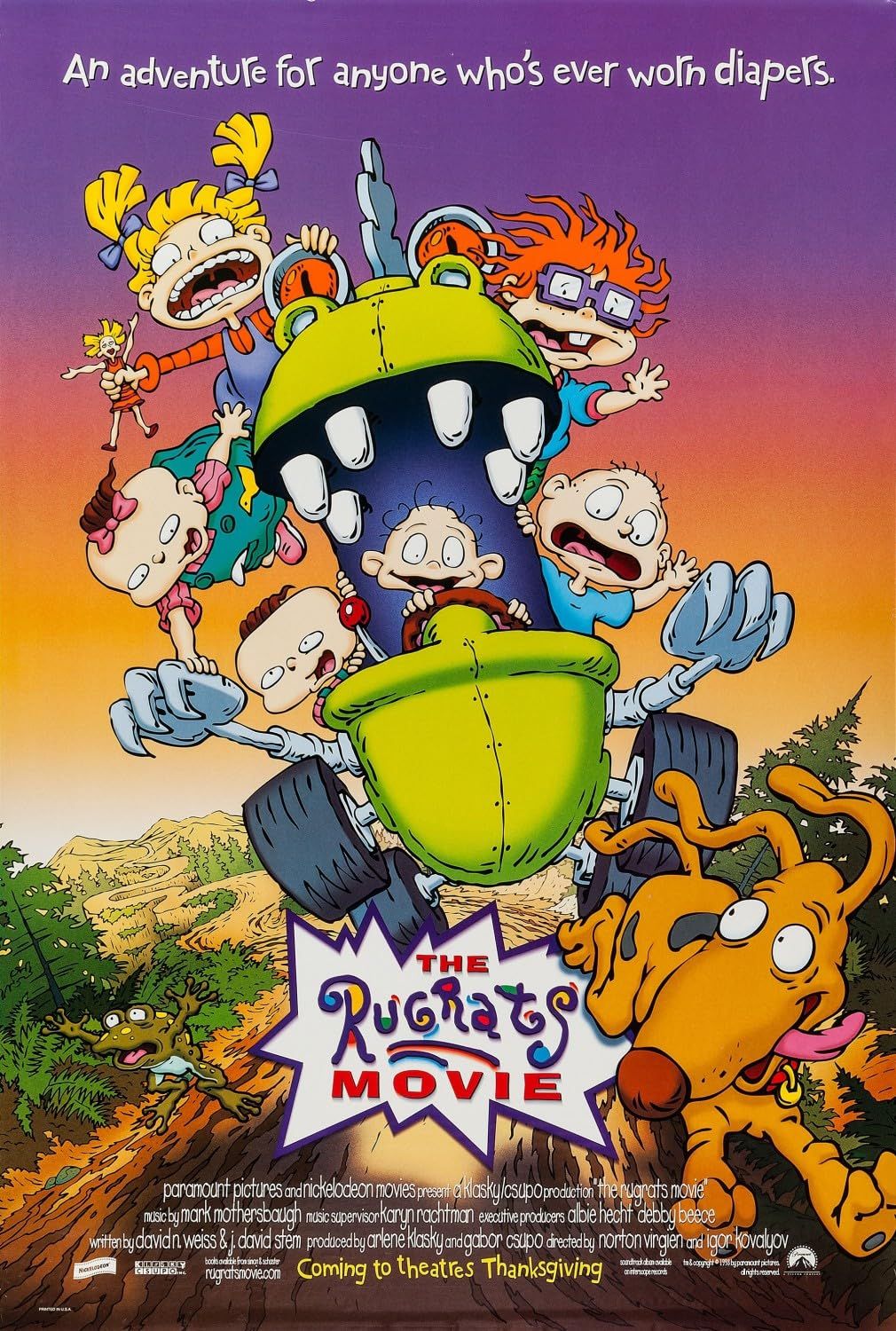 The Rugrats Movie (1998) Hindi Dubbed ORG BDRip Full Movie 720p 480p