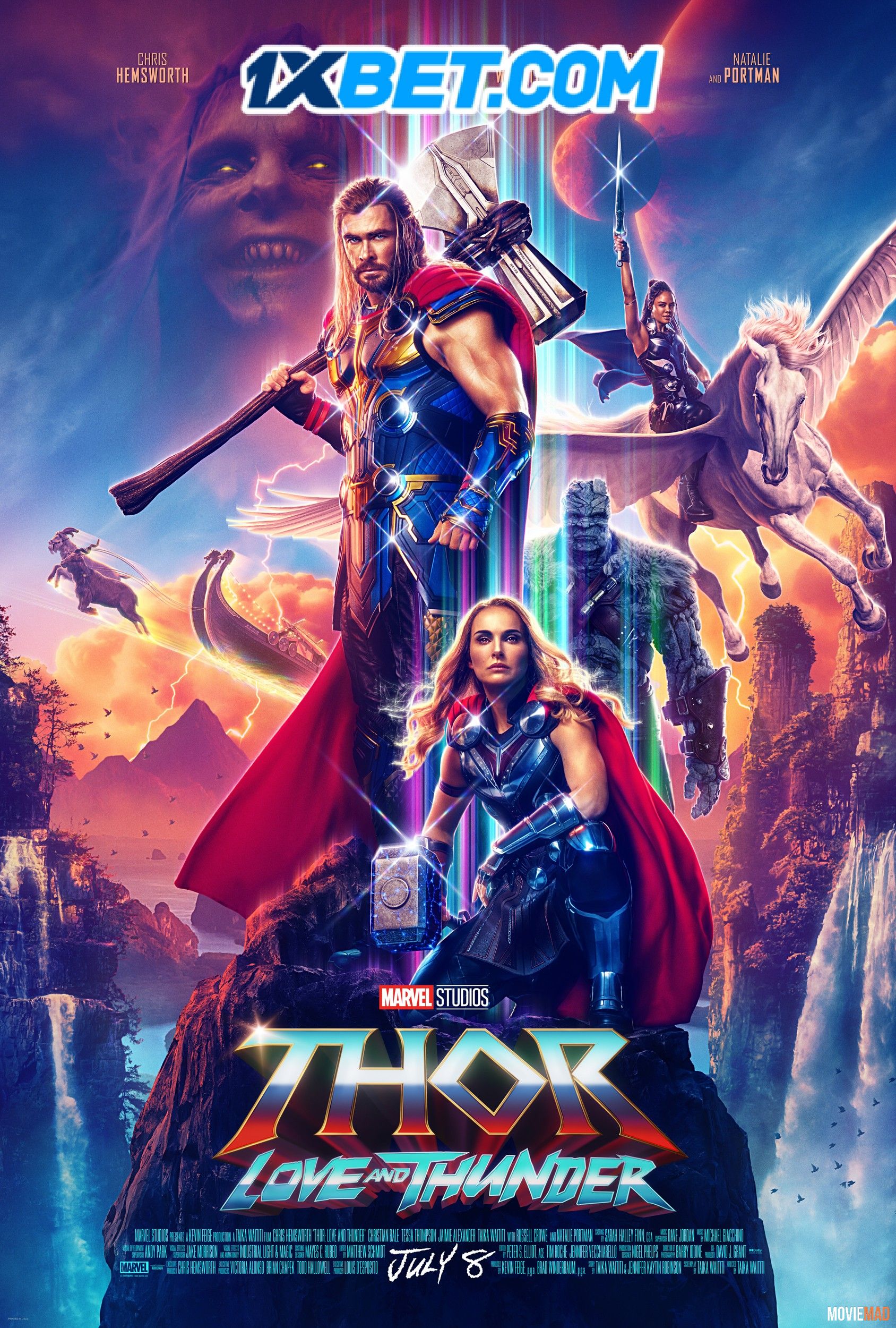 Thor Love and Thunder (2022) English CAMRip Full Movie 1080p 720p 480p