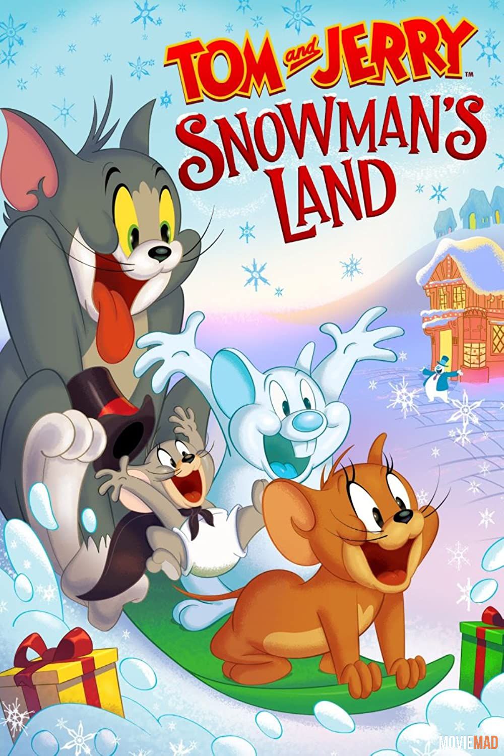 Tom and Jerry Snowmans Land (2022) English AMZN HDRip Full Movie 720p 480p