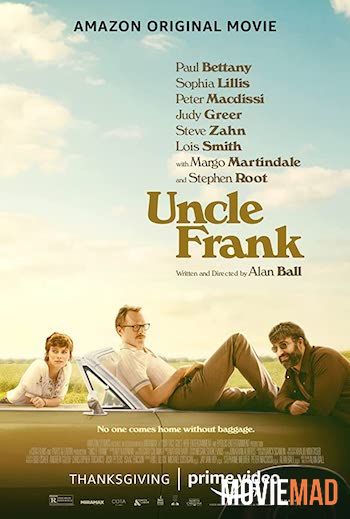Uncle Frank 2020 English WEB DL Full Movie 720p 480p