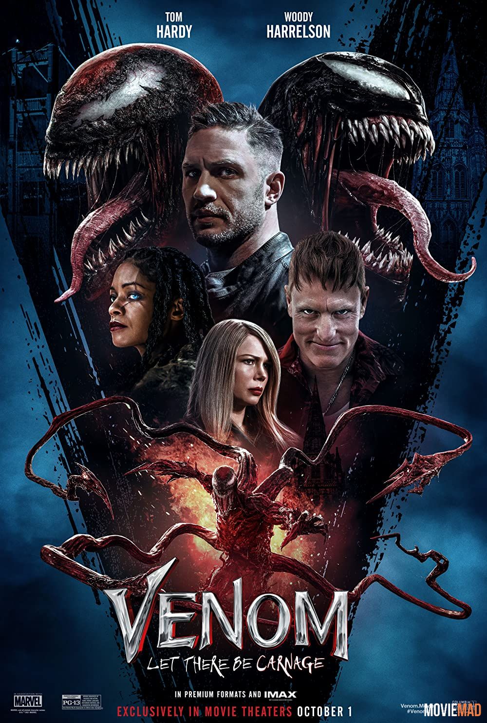 Venom 2 Let There Be Carnage 2021 English CAMRip Full Movie 720p 480p