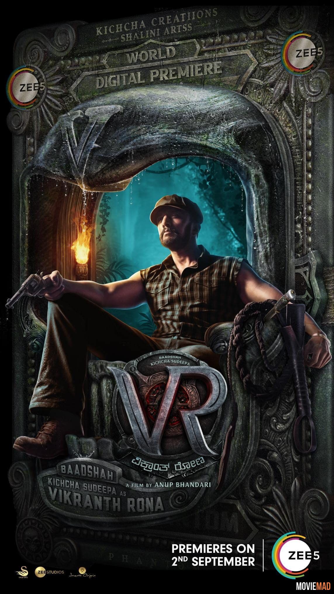 VR Vikrant Rona (2022) Hindi Dubbed ORG HDRip Full Movie 1080p 720p 480p