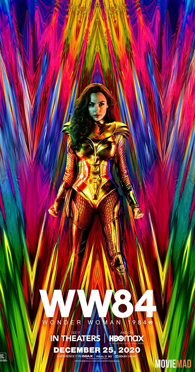 Wonder Woman 1984 2020 English WEB DL Full Movie 720p 480p