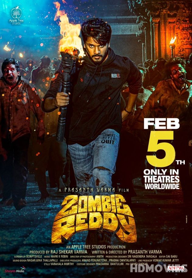 Zombie Reddy (2021) Hindi Dubbed